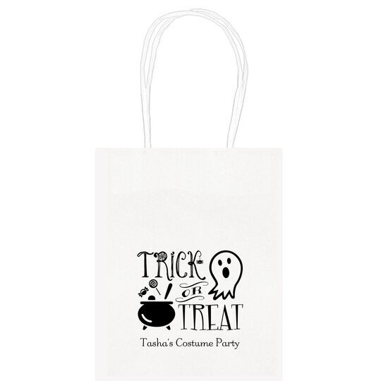 Trick or Treat Mini Twisted Handled Bags
